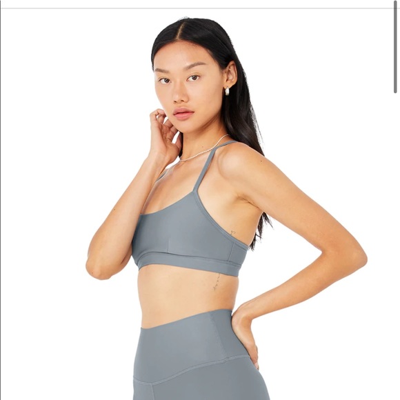 ALO Yoga Other - Alo yoga airlift intrigue bra steel blue small